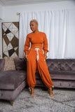 Don’t Say No Jogger Set - Orange