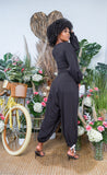 Don’t Say No Jogger  Set - Black