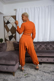 Don’t Say No Jogger Set - Orange